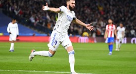 皇马2-0马竞，西甲焦点战本泽马双响维尼修斯献关键助攻