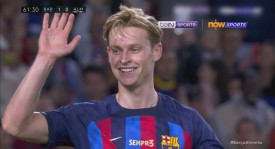 西甲激战：巴塞罗那与巴列卡诺1-1平局苏亚雷斯世界波定调